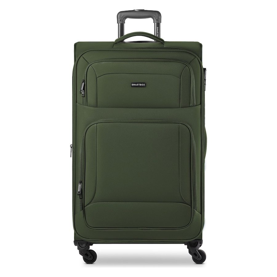 Smartbox Edition 04 4 Rollen Trolley 78 cm mit Dehnfalte Reisetaschen 1 ct Grün Herren