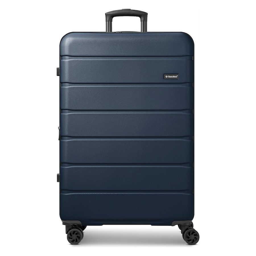 Saxoline Miami 4 Rollen Trolley L 75 cm mit Dehnfalte Koffer & Trolleys 1 ct Schwarz Herren