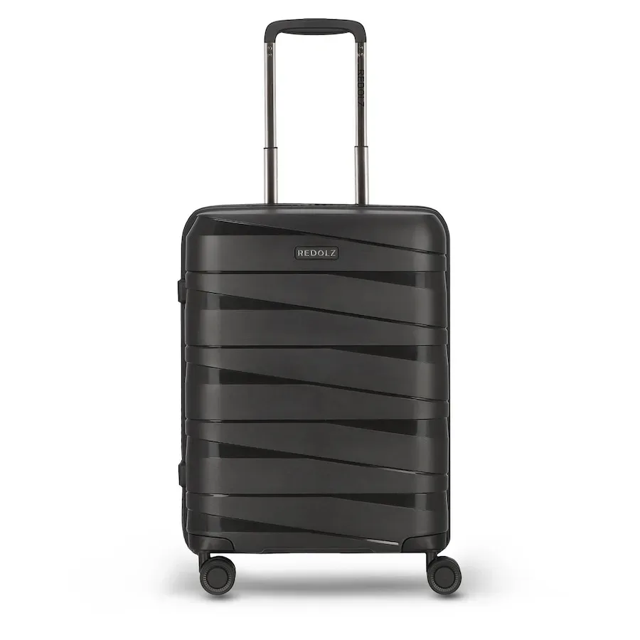 Redolz Essentials 10 CABIN 4 Rollen Kabinentrolley 55 cm Reisetaschen 1 ct Schwarz Herren