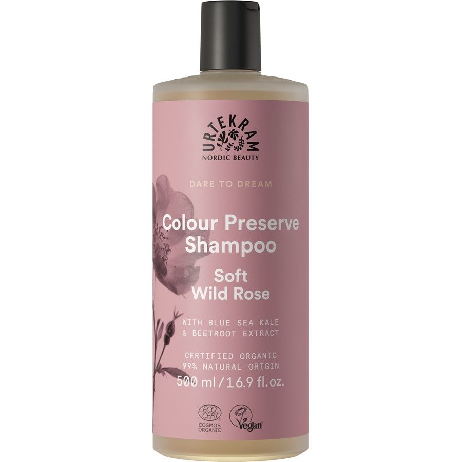 URTEKRAM Soft Wilde Rose Shampoo 500 ml
