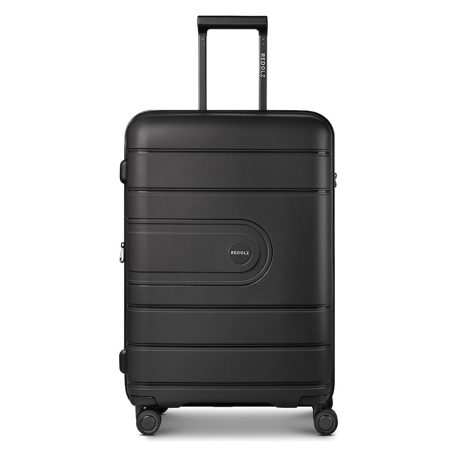 Redolz Essentials 11 4 Rollen Trolley 66 cm mit Dehnfalte Koffer & Trolleys 1 ct Schwarz Herren