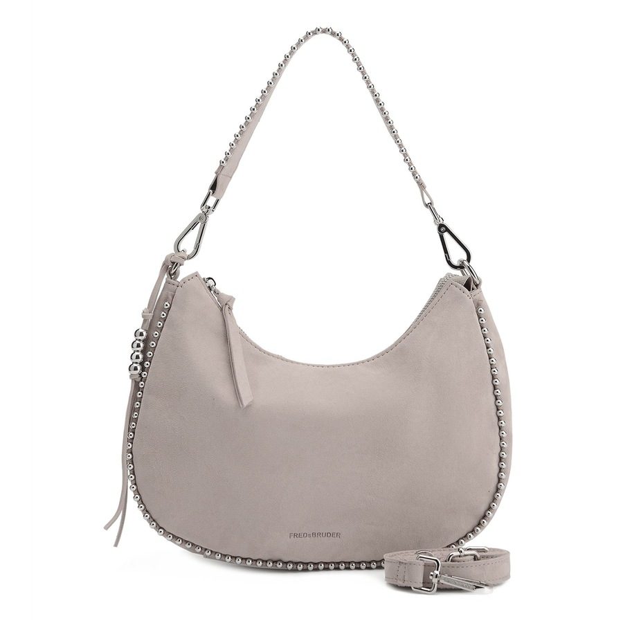 FREDsBRUDER All About Beads Schultertasche Handtaschen 1 ct Grau Damen