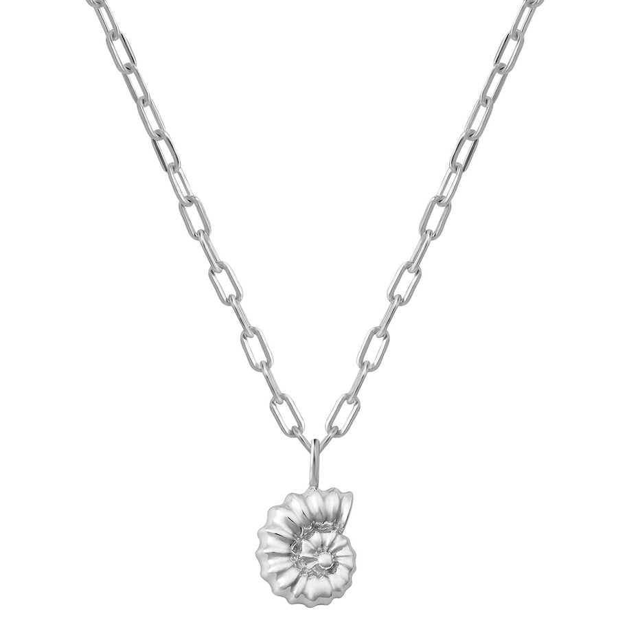Glanzstücke München Halskette Muschel aus Sterling Silber in silber Ketten 1 ct Damen