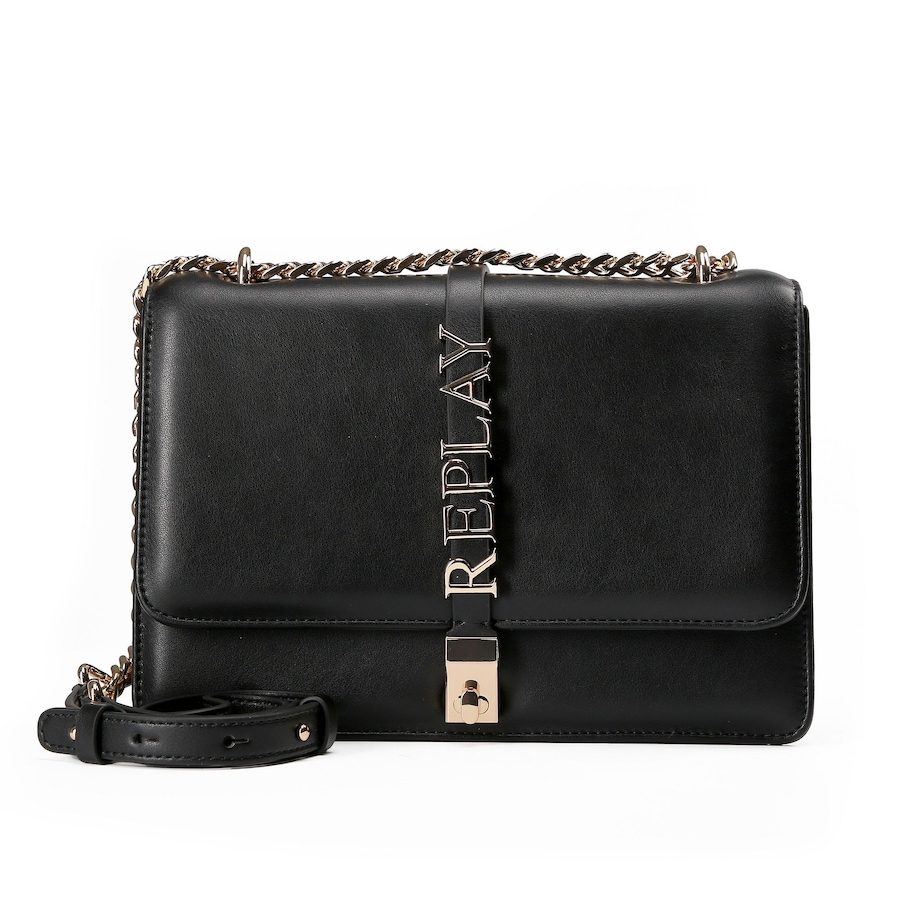 Replay Umhängetasche Handtaschen 1 ct Schwarz Damen