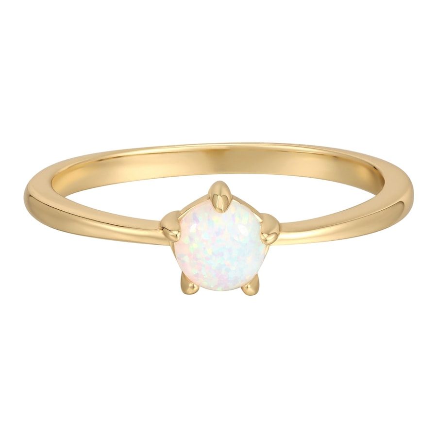 Rafaela Donata Ring aus Sterling Silber in Gelbgold mit Opal (synth.) Ringe 1 ct Damen