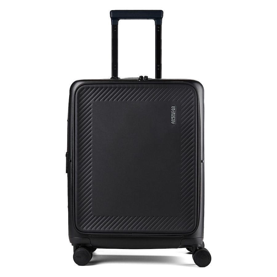 American Tourister Dashpop 4 Rollen Kabinentrolley 55 cm mit Dehnfalte Koffer & Trolleys 1 ct Schwarz Herren