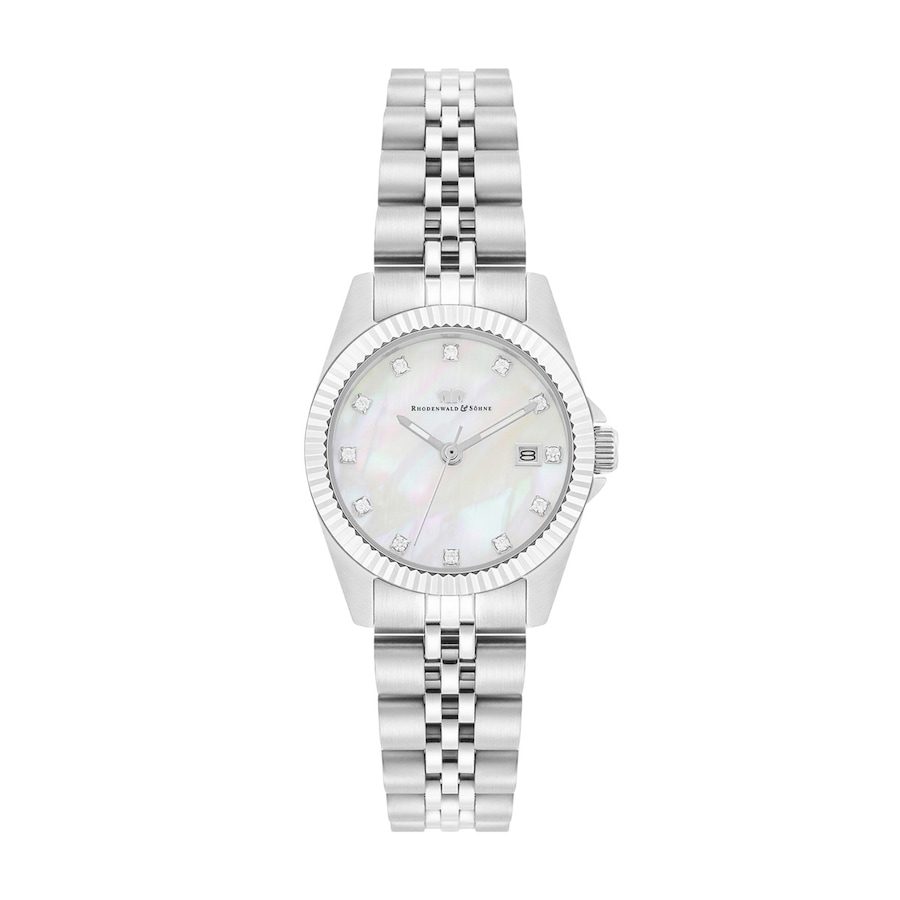 Rhodenwald & Söhne Armband-Uhr Cassina aus Edelstahl in silber Uhren 1 ct Damen