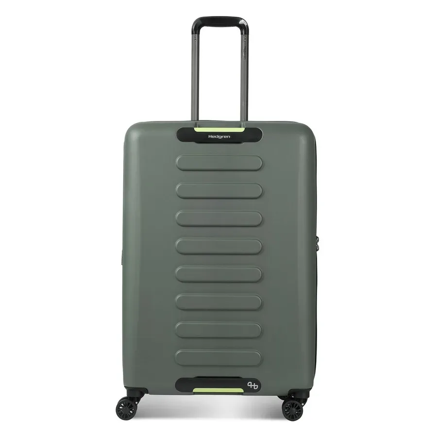 Hedgren Comby Grip L Exp 4 Rollen Trolley 74 cm mit Dehnfalte Reisetaschen 1 ct Grün Herren