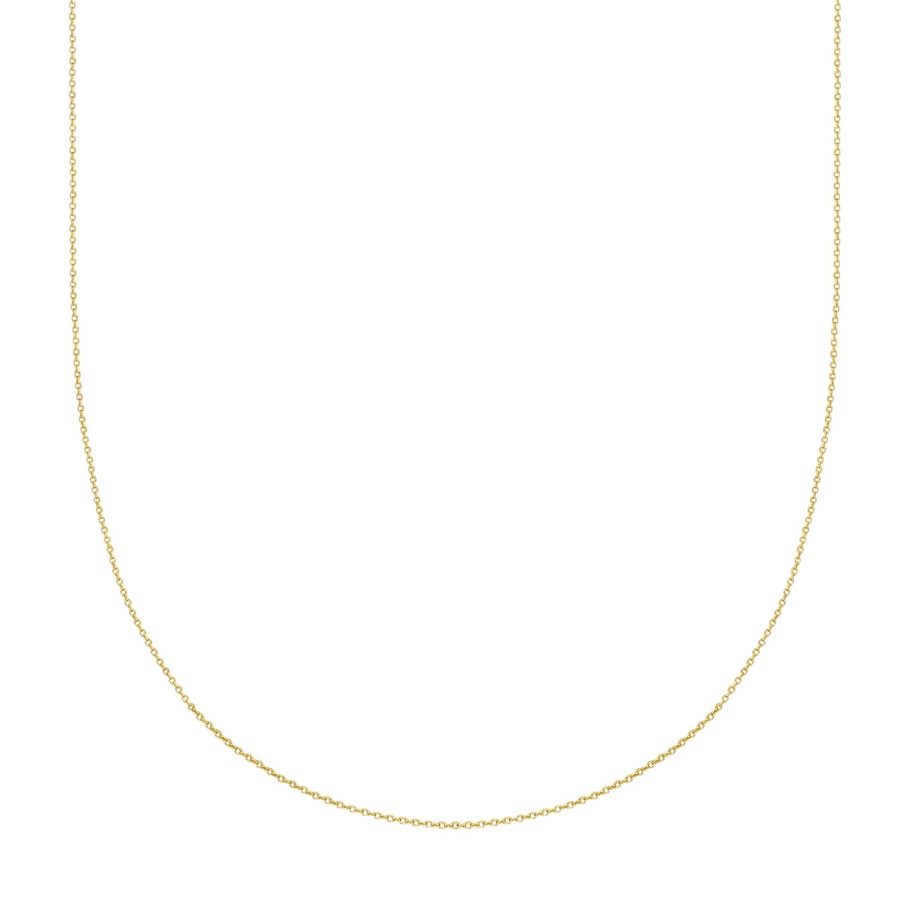 Glanzstücke München Halskette aus Sterling Silber in Gelbdold Ketten 1 ct Damen