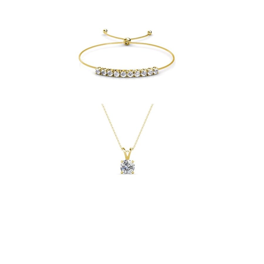 MYC-Paris Vernice Stone Crystal Mia-Set Schmuck-Set 1 ct Damen