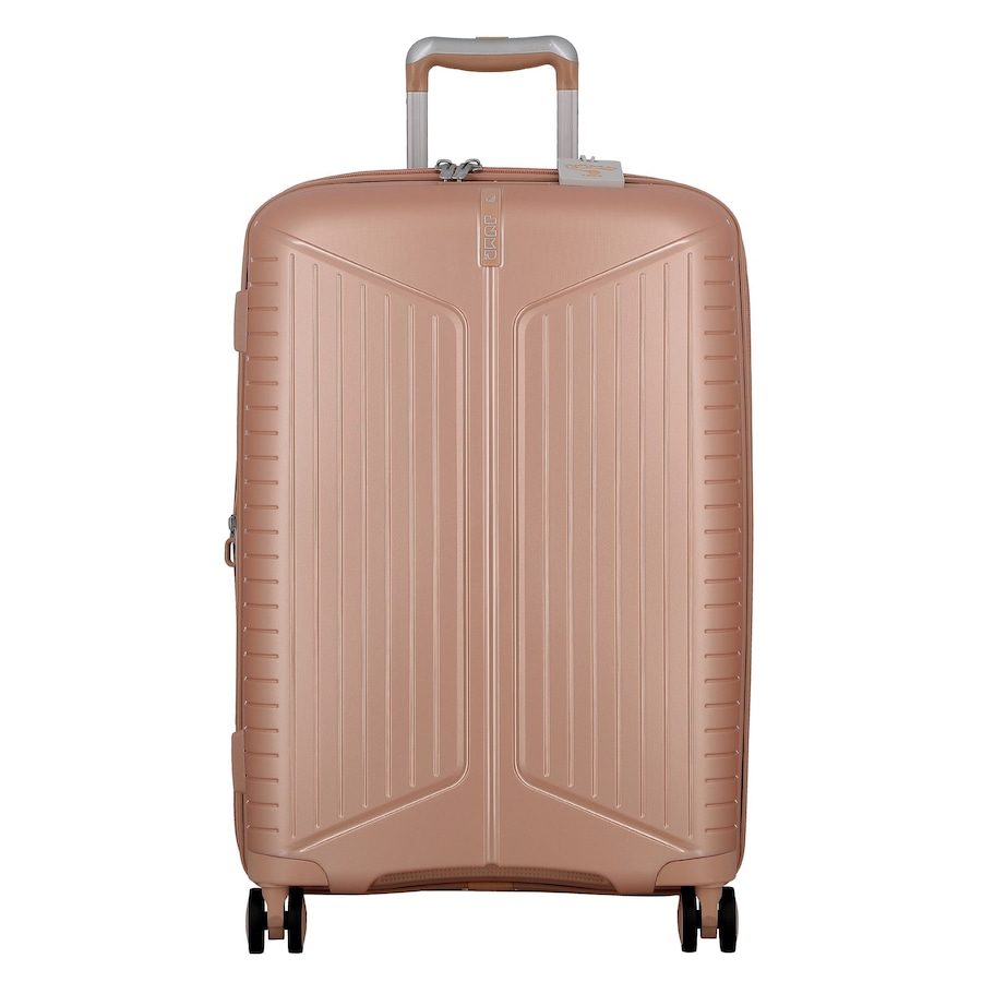 Jump Evae 4 Rollen Trolley 66 cm mit Dehnfalte Reisetaschen 1 ct Rosegold Herren