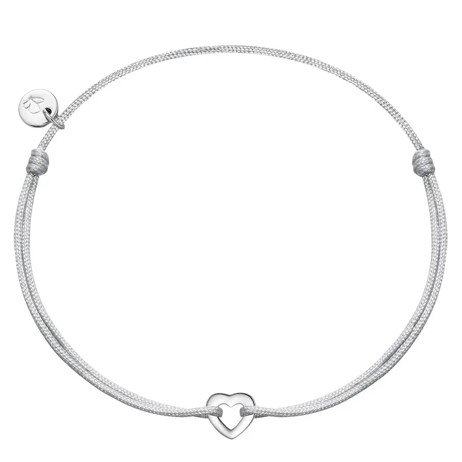 Glanzstücke München Armband Herz aus Sterling Silber in silber Armbänder & Armreife 1 ct Damen