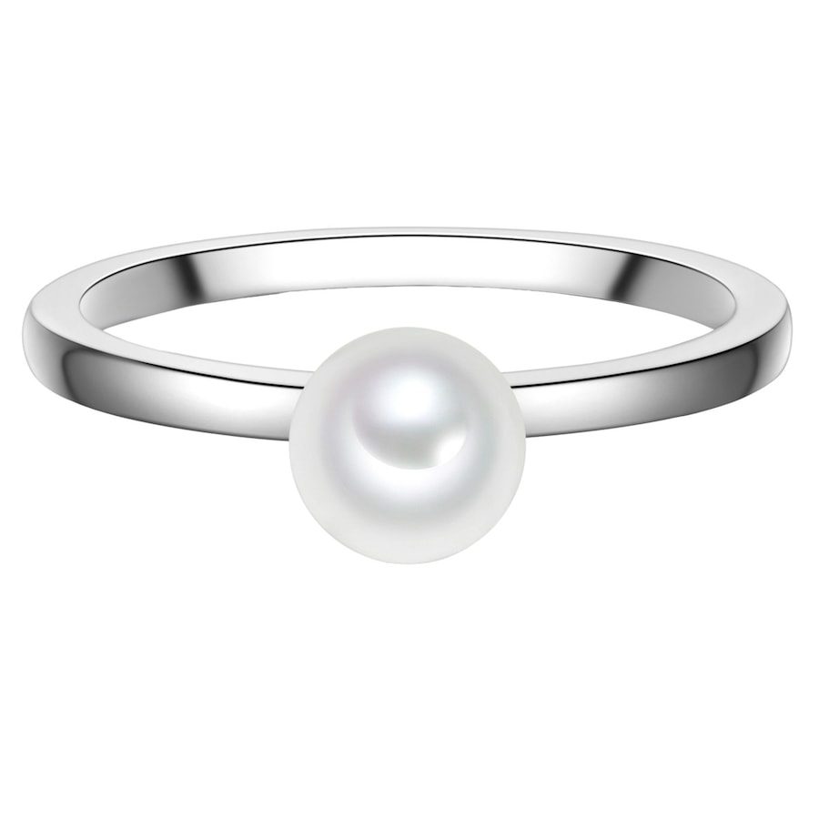 Rafaela Donata Ring aus Sterling Silber in silber mit Muschelkernperle Ringe 1 ct Damen
