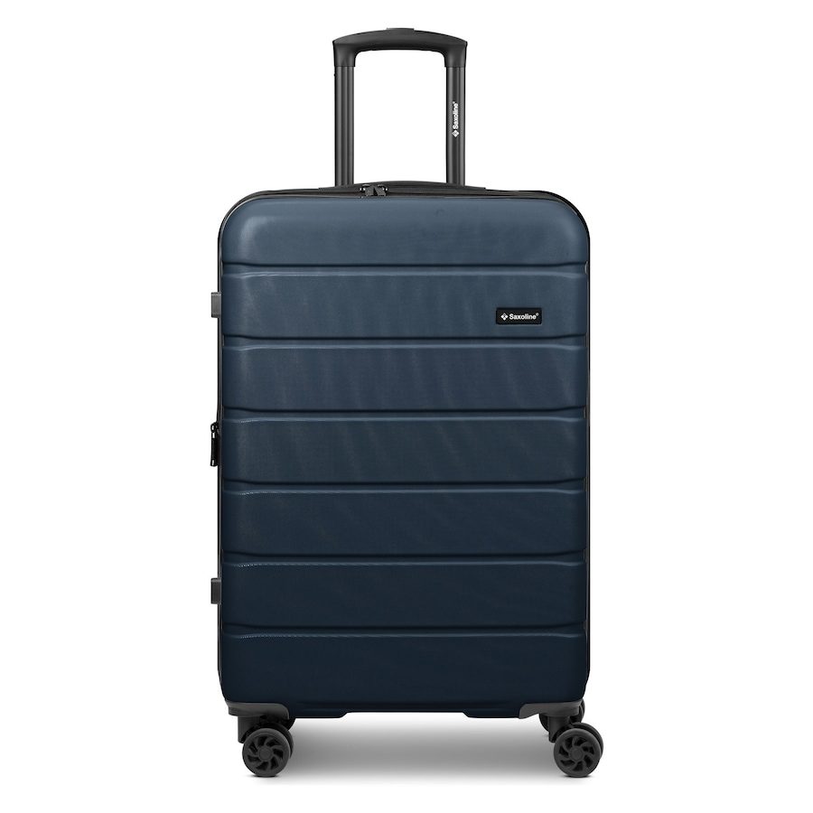 Saxoline Miami 4 Rollen Trolley M 65 cm mit Dehnfalte Koffer & Trolleys 1 ct Schwarz Herren