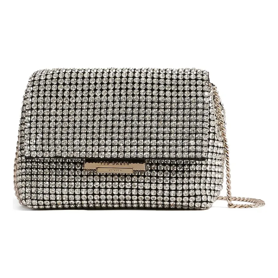 Ted Baker Gliters Umhängetasche Handtaschen 1 ct Silber Damen