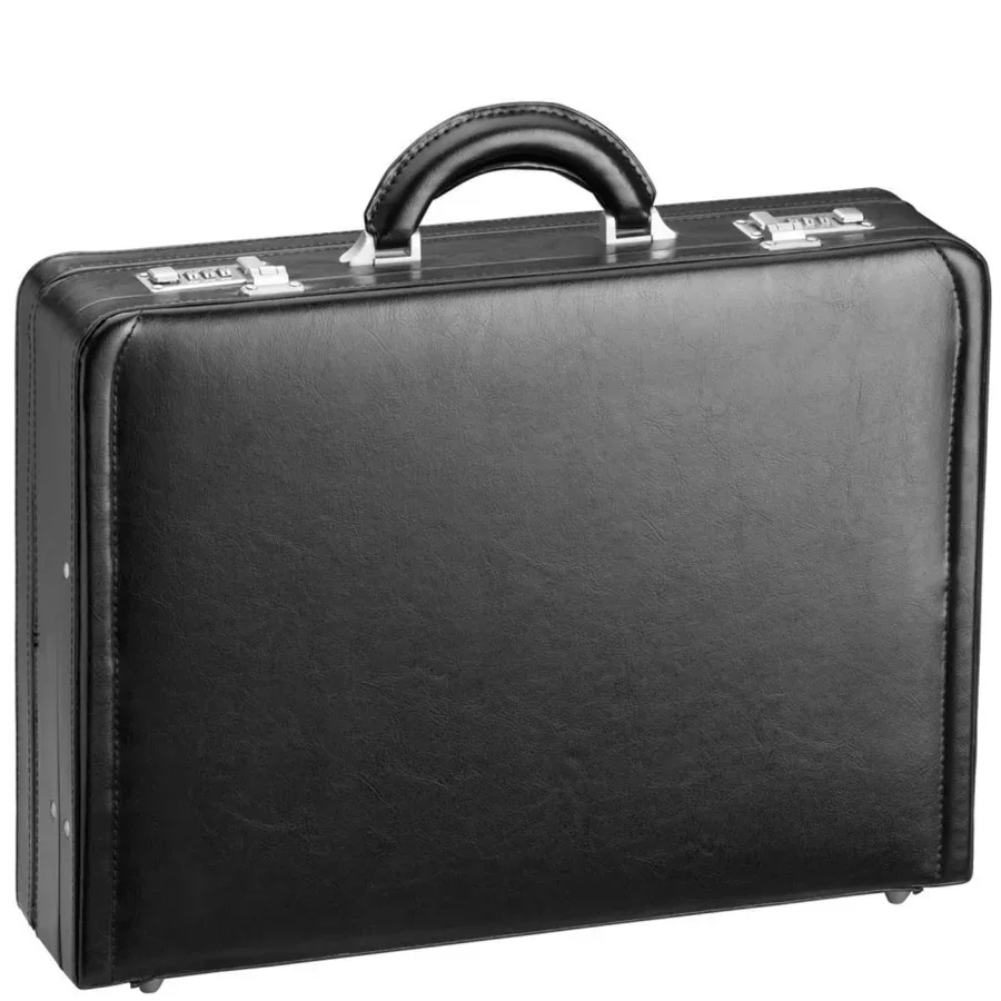 d & n Tradition Aktenkoffer Reisetaschen 1 ct Schwarz