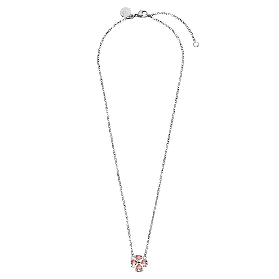 Purelei Cuore Rosé Kette 100% Edelstahl Ketten 1 ct Grau