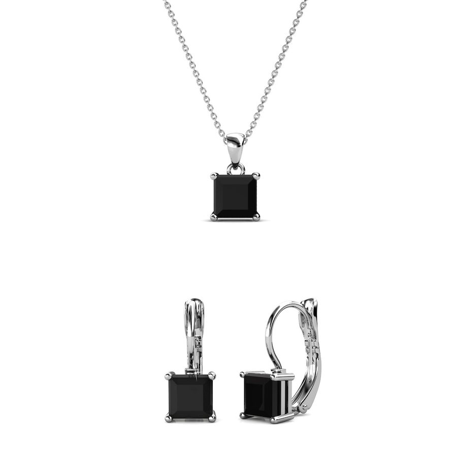 MYC-Paris Quadratisches Set Schmuck-Set 1 ct Damen