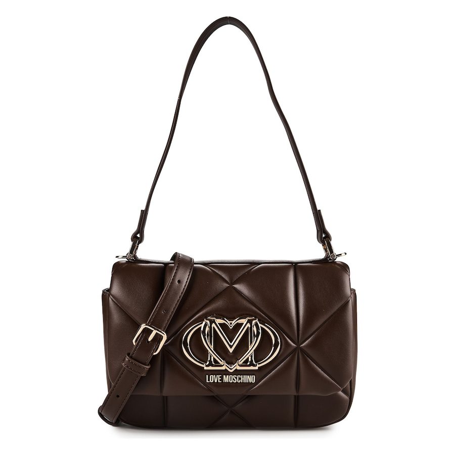Love Moschino Schultertasche Handtaschen 1 ct Braun Damen
