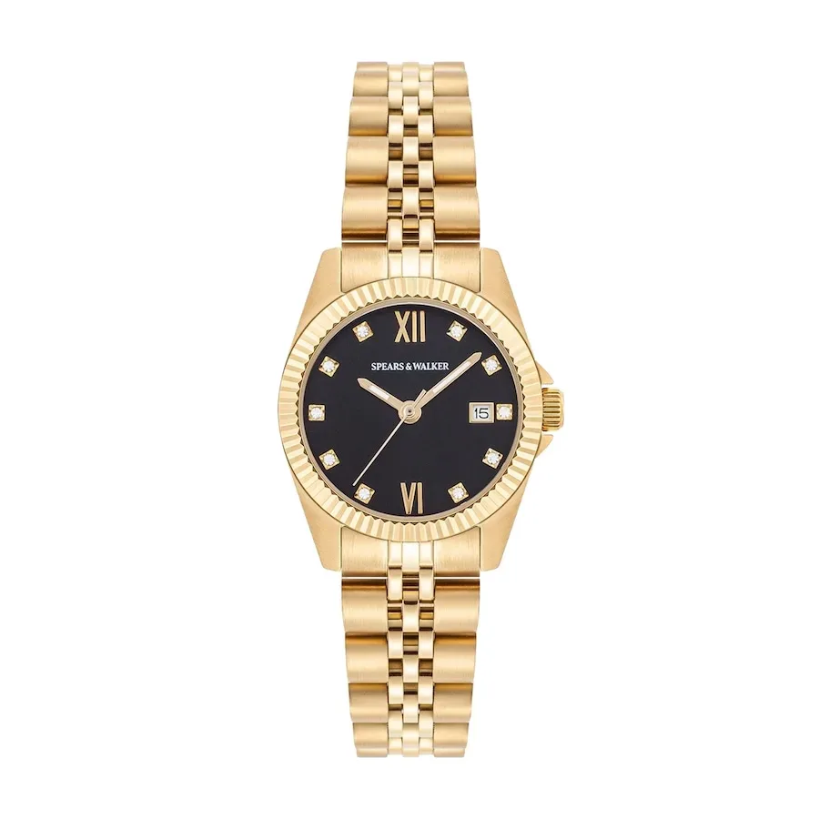 Spears & Walker Armband-Uhr aus Edelstahl in gelbgold Uhren 1 ct Damen