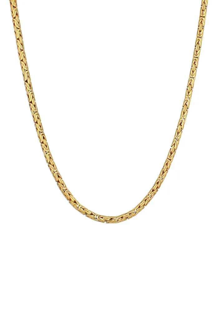 KUZZOI Herren Königskette Oxidiert 925 Sterling Silber Ketten 1 ct