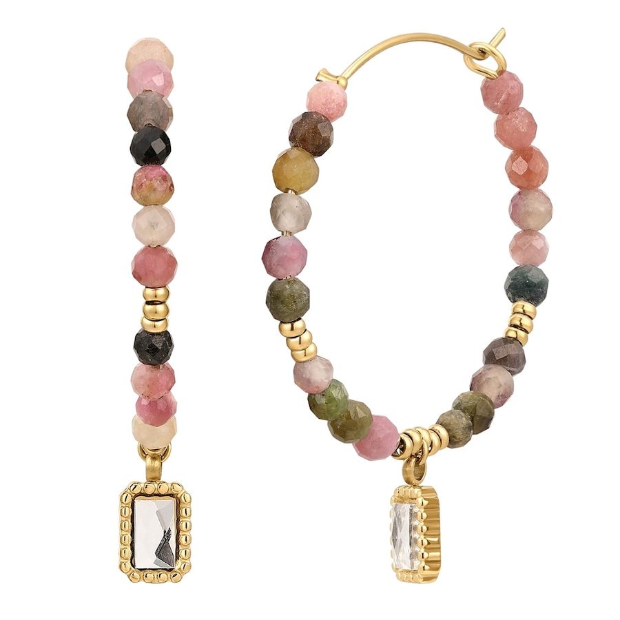 EASTSIDE Ohrringe aus Edelstahl in Gelbgold 1 ct Damen