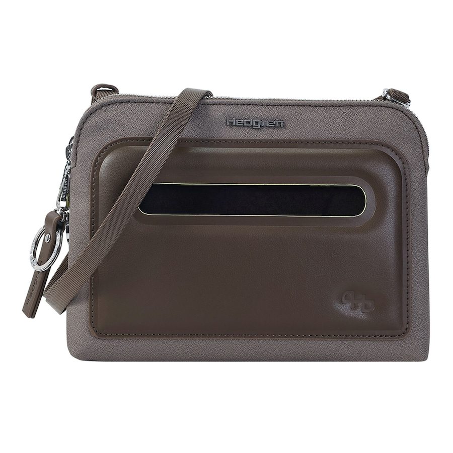 Hedgren Fika Umhängetasche RFID 23 cm (One Size) Handtaschen 1 ct Braun Herren