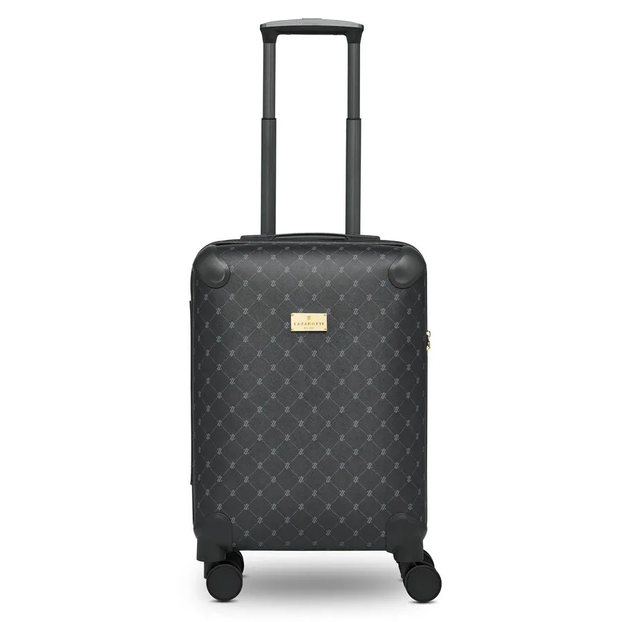 Lazarotti Palermo 4 Rollen Kabinentrolley S 55 cm Reisetaschen 1 ct Schwarz Herren