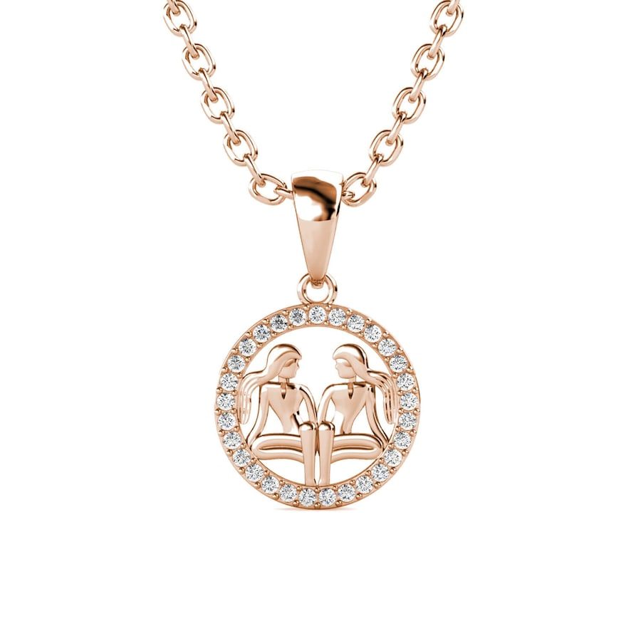 MYC-Paris Zwillinge Sternzeichen Halskette und Anhänger Ketten 1 ct Damen
