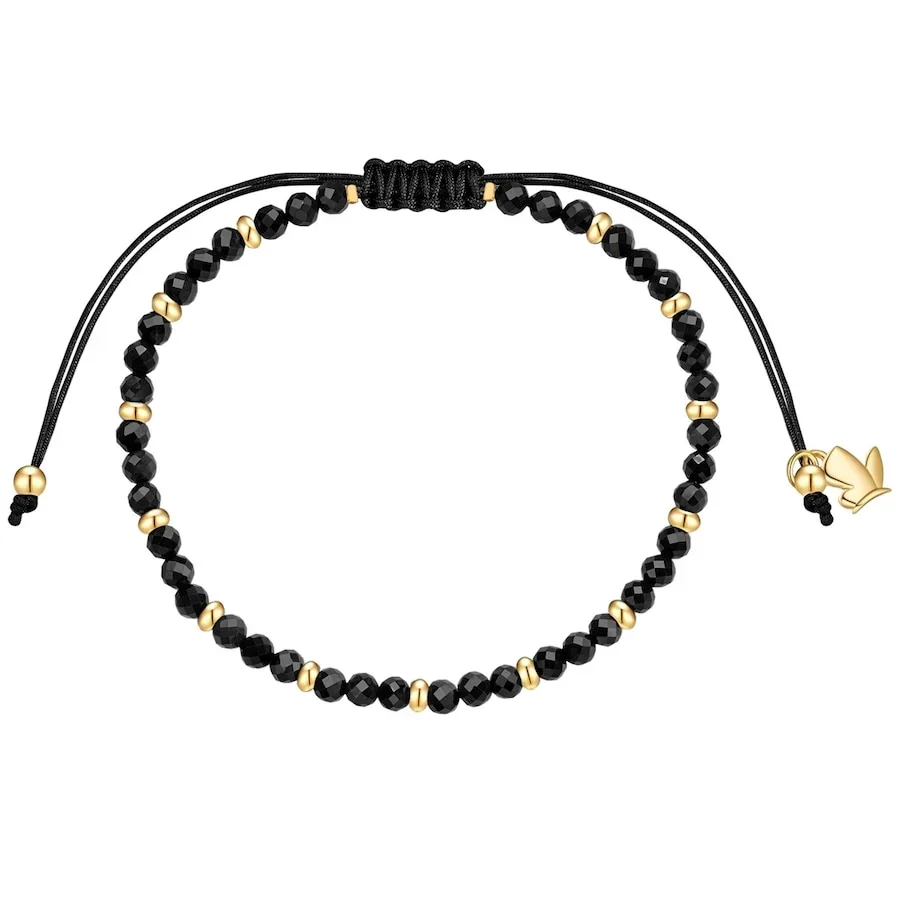 Glanzstücke München Armband aus Edelstahl in Gelbgold mit Spinell Armbänder & Armreife 1 ct Damen