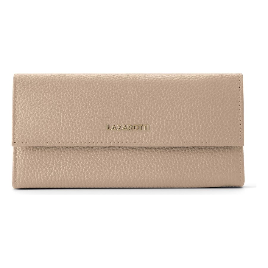 Lazarotti Bologna Leather Geldbörse Leder 19 cm Portemonnaies 1 ct Nude Damen