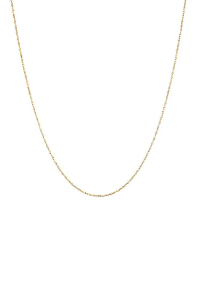 Elli - Halskette Filigran Twisted, 45cm, Gold