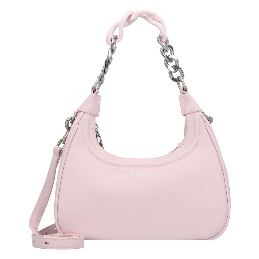 Replay Schultertasche 25 cm Handtaschen 1 ct Silber Damen