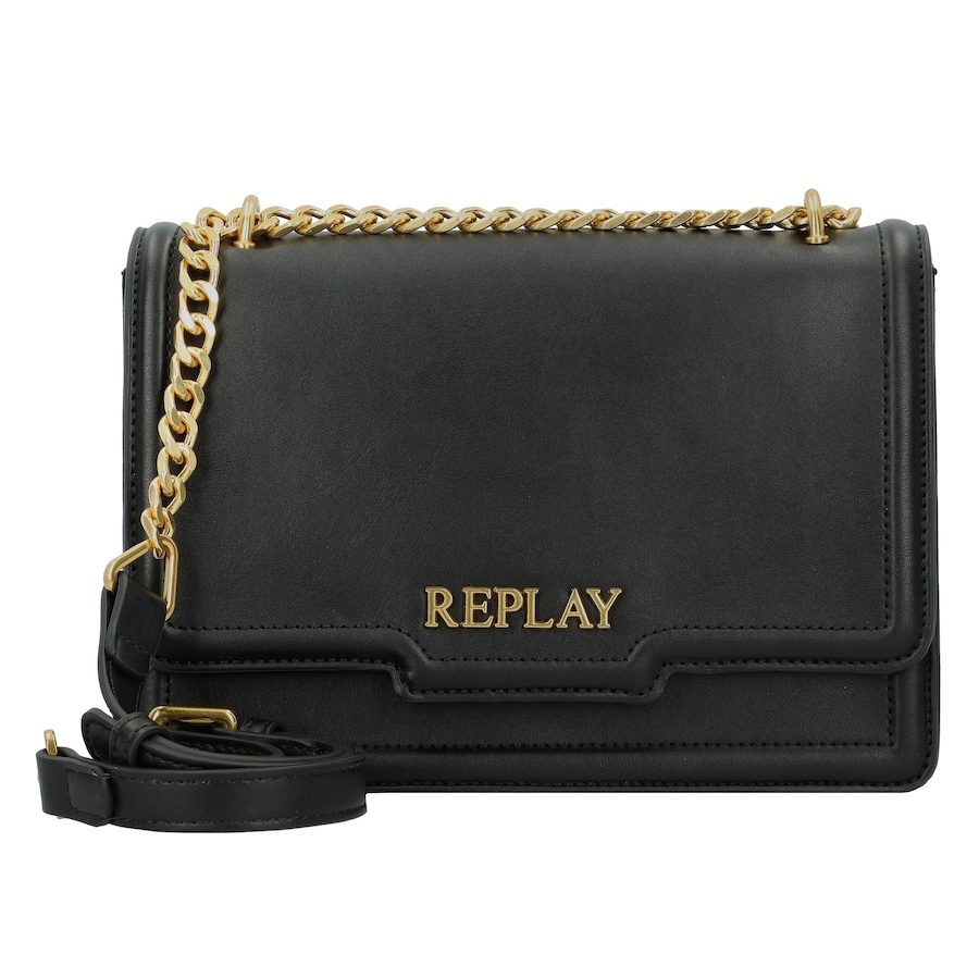 Replay Umhängetasche 25 cm Handtaschen 1 ct Schwarz Damen