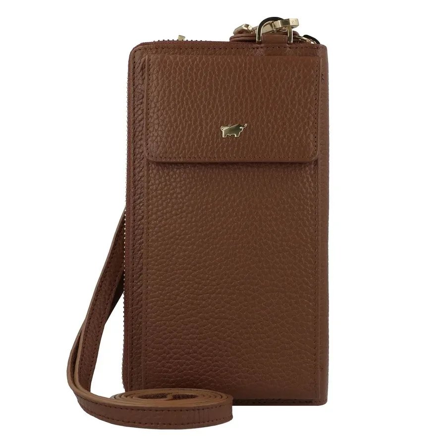Braun Büffel Asti Handytasche Leder 11 cm Portemonnaies 1 ct Coral Damen