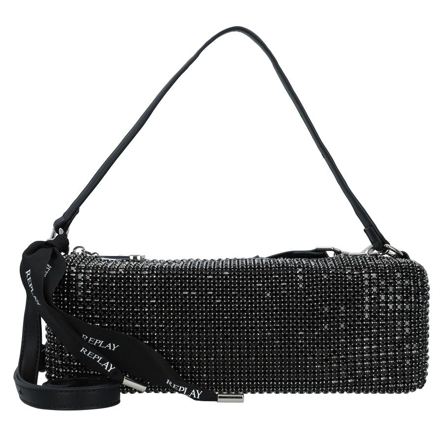Replay Schultertasche 28.5 cm Handtaschen 1 ct Schwarz Damen