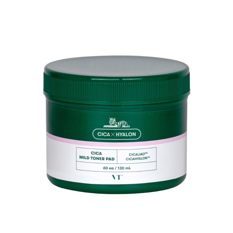VT Cosmetics CICA Mild Toner Pad Gesichtswasser 130 ml