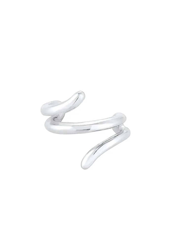 Elli Earcuff Ohrklemme Geo Basic Minimal 925 Silber Ohrringe 1 ct Damen
