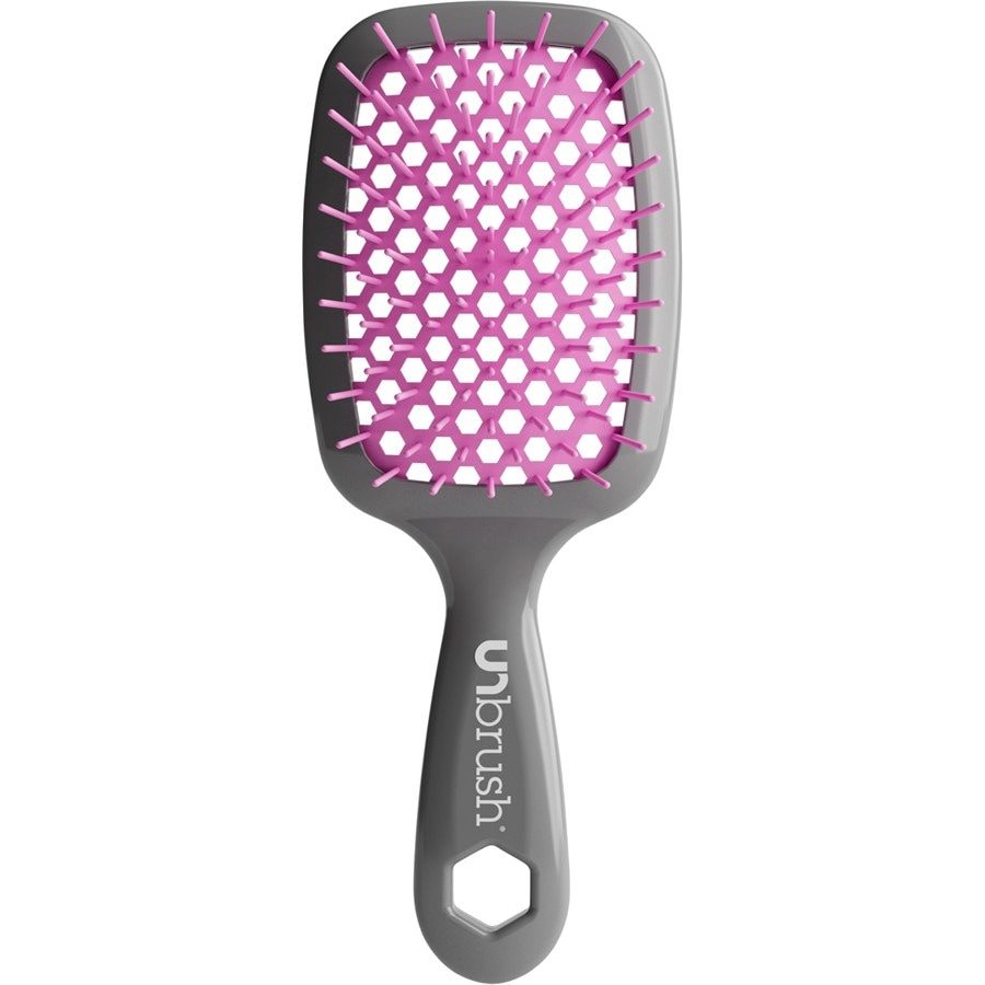 UNbrush Entwirrb&uuml;rste, Griff grau, Orchid