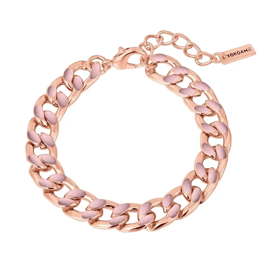 Yokoamii - Armband, 18cm, Goldrosa