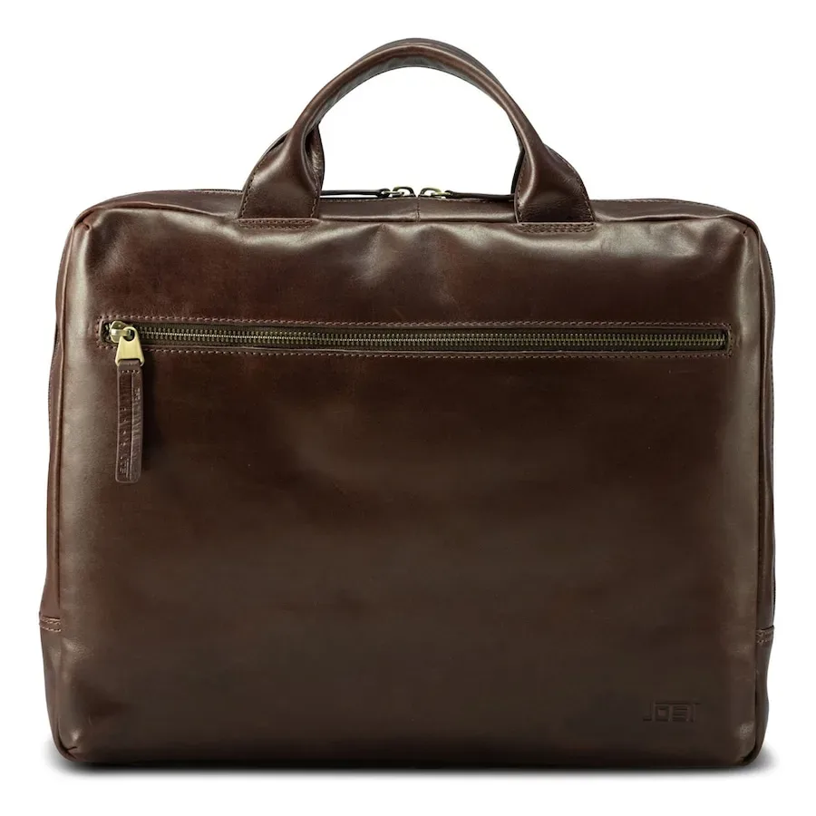 Jost Skagen Aktentasche Leder 38 cm Laptopfach Laptoptaschen 1 ct Braun Herren