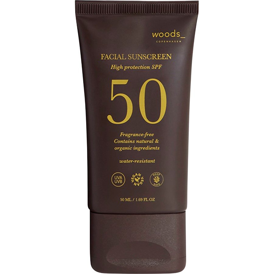 Woods Copenhagen Facial Sunscreen SPF50 Sonnenschutz 50 ml