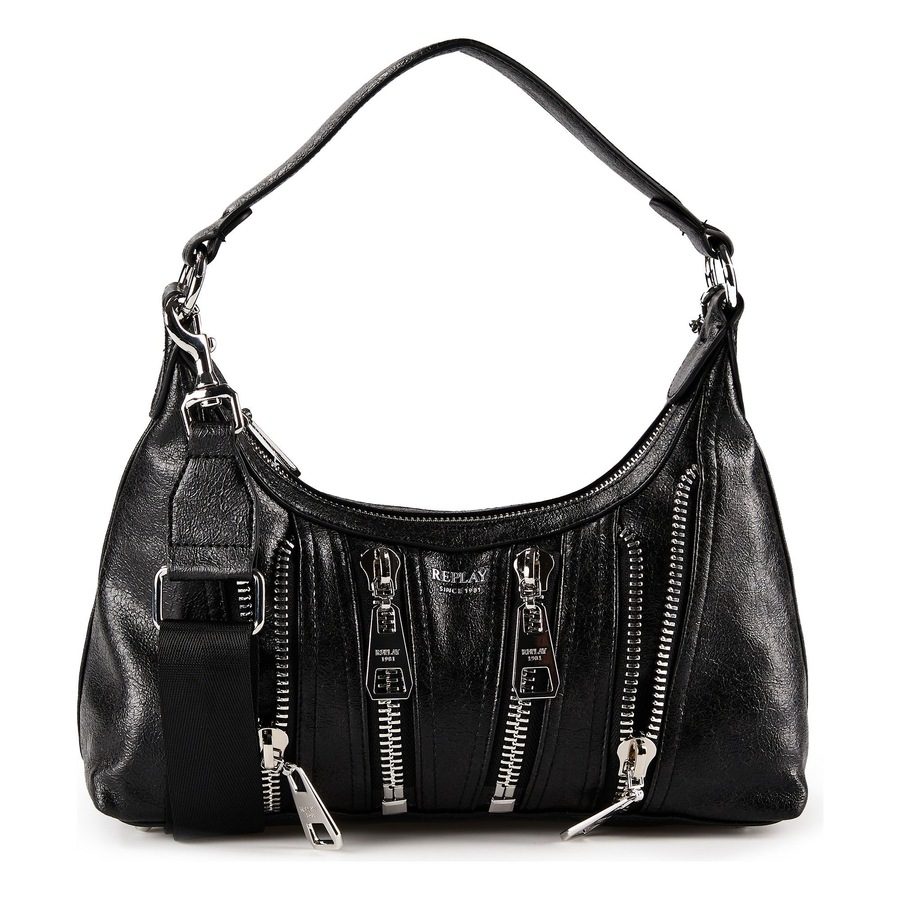 Replay Schultertasche Handtaschen 1 ct Schwarz Damen
