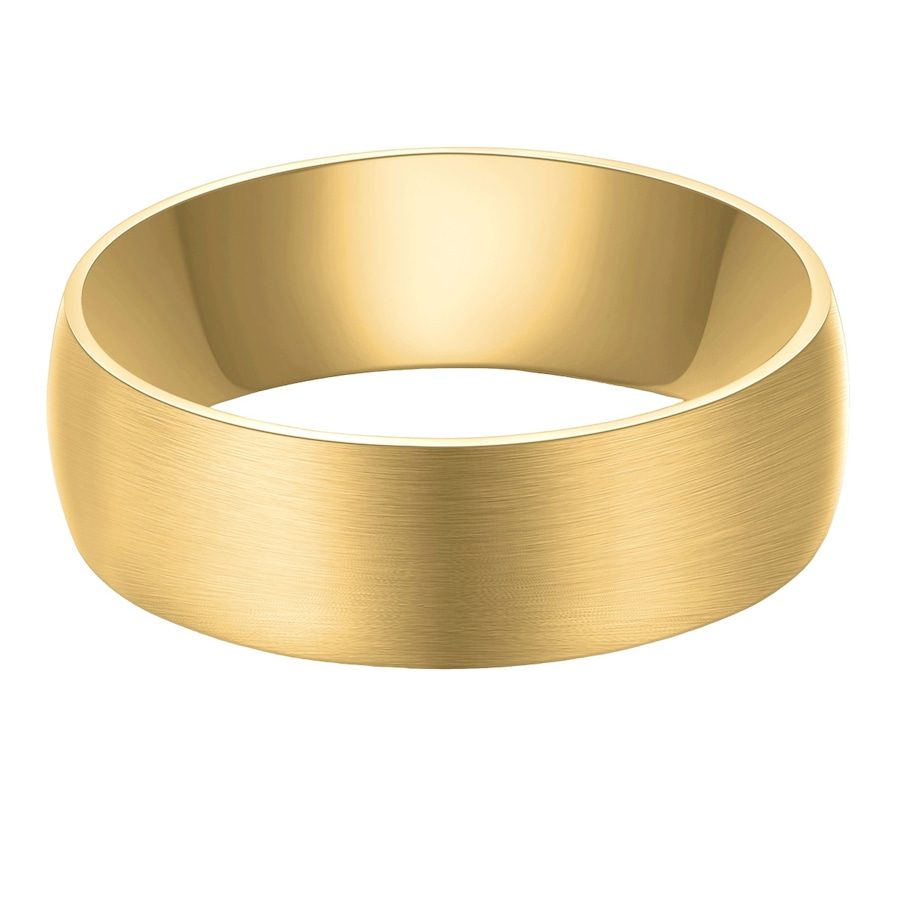 True Rebels Ring aus Edelstahl in Gelbgold Ringe 1 ct Herren