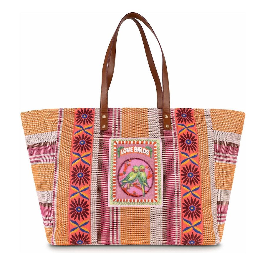Oilily Stripes Shopper Handtaschen 1 ct Orange Damen