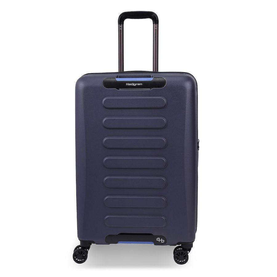 Hedgren Comby Grip M Exp 4 Rollen Trolley M 65 cm mit Dehnfalte Reisetaschen 1 ct Violett Herren