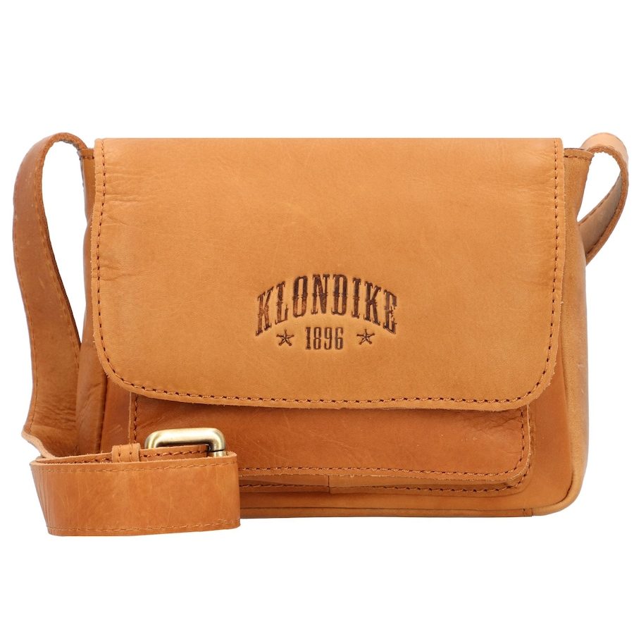 KLONDIKE 1896 Rush Monika Umhängetasche Leder 17 cm Accessoire-Trend für Herbst & Winter 2024 1 ct Coral Damen