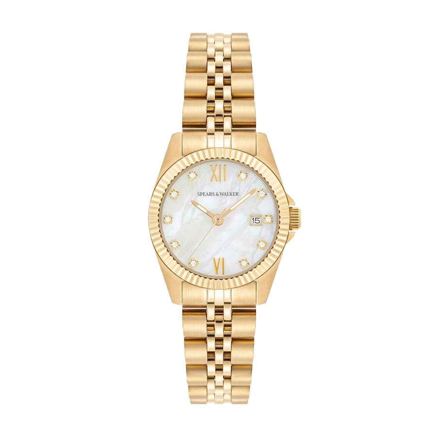 Spears & Walker Armband-Uhr aus Edelstahl in gelbgold Uhren 1 ct Damen