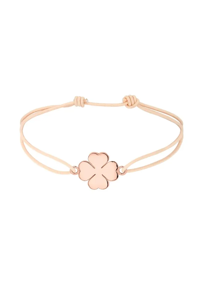 Elli Kleeblatt Glücksbringer Talisman Mojo 925 Silber Armbänder & Armreife 1 ct Damen