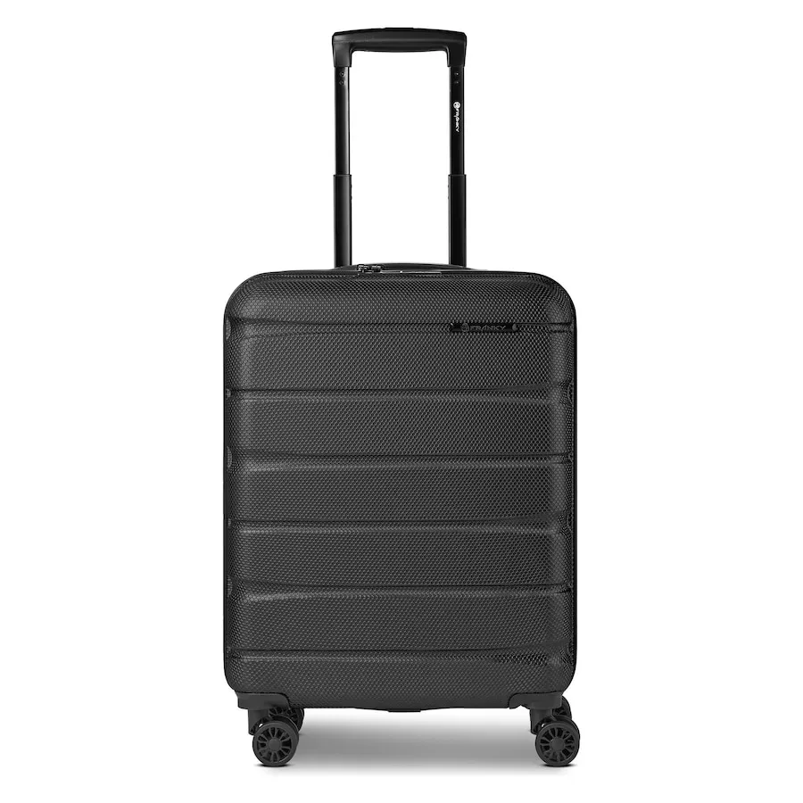 Franky Munich 4.0 4 Rollen Kabinentrolley S 53 cm mit Dehnfalte Reisetaschen 1 ct Schwarz Herren